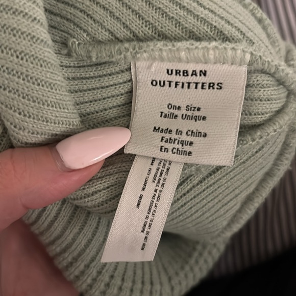 Mint Green Knit Hat - Picture 3 of 3